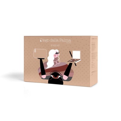 2 - Diego dalla Palma Kit Occhi Warm + Matita 31 + Pochette 8.5 g + 1.2 g