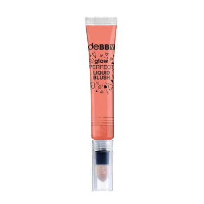 1 - deBBY glowPERFECT LIQUID blush 01 CORAL