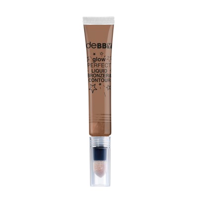 1 - deBBY glowPERFECT LIQUID BRONZER&CONTOUR 01 CACAO