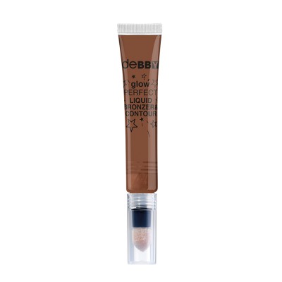 1 - deBBY glowPERFECT LIQUID BRONZER&CONTOUR 03 DARK CHOCOLATE