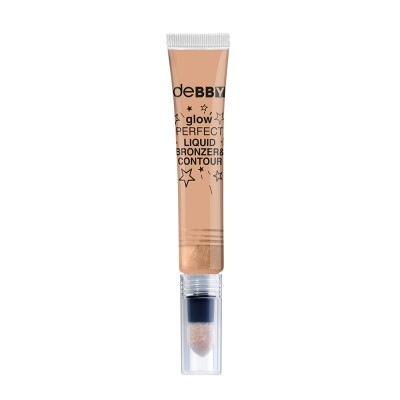 1 - deBBY glowPERFECT LIQUID BRONZER&CONTOUR 00 CAPPUCCINO