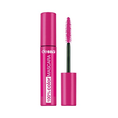 1 - deBBY 100%color MASCARA eyelash mascara 01 BUBBLE FUCSIA