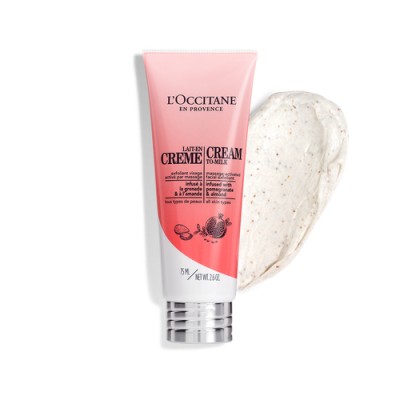 1 - L'Occitane Crema-in-latte esfoliante viso Infusion 75ml