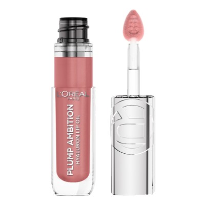 1 - L’Oréal Paris Plump Ambition, 601 Worth It, 5ml lip gloss Rosewood