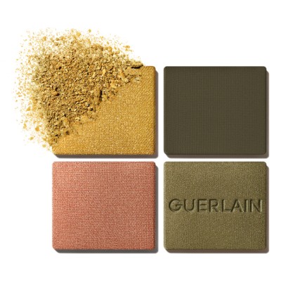 2 - Guerlain Ombres G Ombretti 4 Colori Emerald Feather 870