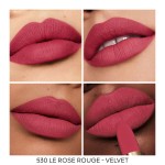 3 - Guerlain Rouge G Velvet Matte Lipstick - Refill 530 Le Rose Rouge - Vlevet