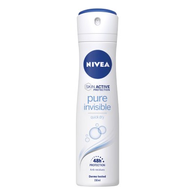 1 - NIVEA Pure Invisible Deodorante Spray 150 ml
