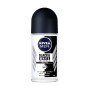 1 - NIVEA BLACK & WHITE Uomo Deodorante roll-on 50 ml 1 pz
