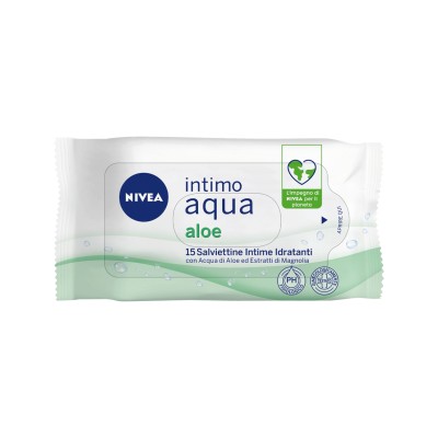 1 - NIVEA Intime Acqua Di Aloe Hygiene wipes 15 pc(s)
