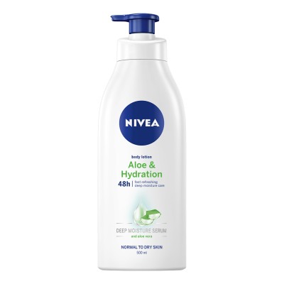 1 - NIVEA CREMA CORPO ALOE IDRATANTE PUMP 500 ml