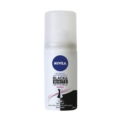 1 - NIVEA Black & White Invisible Deodorante Spray Mini 35 ml