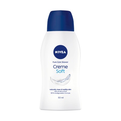 1 - NIVEA Creme Soft Shower cream Women Body 50 ml