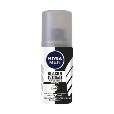1 - NIVEA Men Black & White Invisible Spray Mini Spray deodorant 35 ml 1 pc(s)