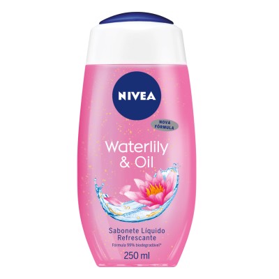 1 - NIVEA Waterlily & Oil Gel doccia Donna Corpo Fiore 250 ml