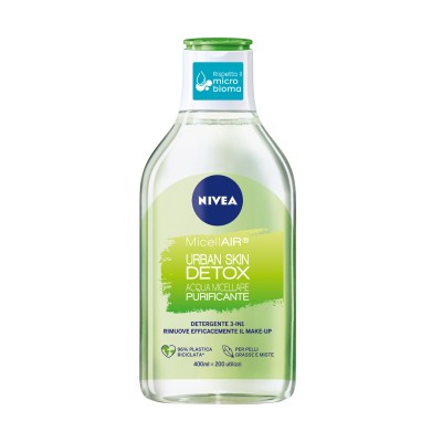 1 - NIVEA Micellair Urban Skin Detox Acqua Micellare 400 ml