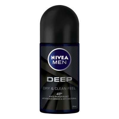 1 - NIVEA MEN DEEP ROLL-ON Roll deodorant 50 ml 1 pc(s)