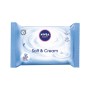 1 - NIVEA BABY SOFT & CREAM WIPES salvietta per bambino 63 pz