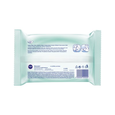 1 - NIVEA Salviettine Pure & Sensitive 63pz