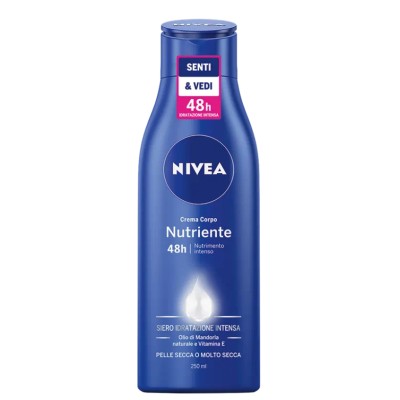1 - NIVEA Crema Corpo Nutriente 250 ml Cream Women