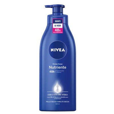 1 - NIVEA CREMA CORPO NUTRIENTE PUMP 500 ml