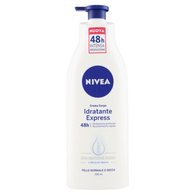 1 - NIVEA Crema Corpo Idratante Express 500 ml Cream Women