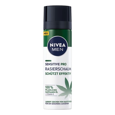 1 - NIVEA SENSITIVE SCHIUMA DA BARBA 200 ml