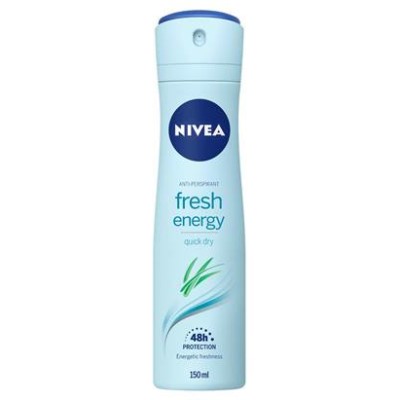 1 - NIVEA Fresh Energy Anti-Perspirant Deodorant Women Spray deodorant 150 ml