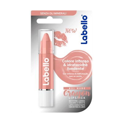 1 - Labello Crayon Lipstick Nude burrocacao Balsamo per labbra Donna 3 g