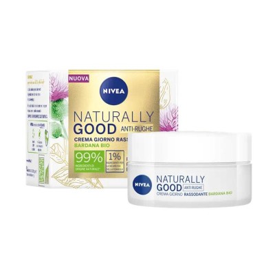 1 - NIVEA Crema Giorno Anti-Rughe Naturally Good 50ml