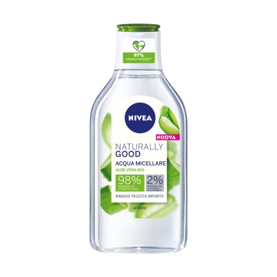 1 - NIVEA Naturally Good Acqua Micellare micellar water 400 ml