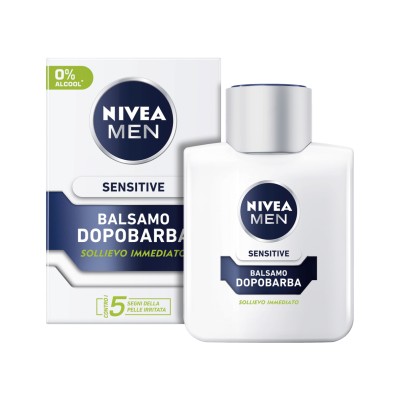 1 - NIVEA SENSITIVE BALSAMO DOPOBARBA 100 ml