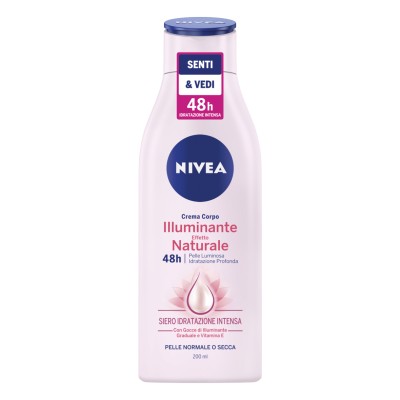 1 - NIVEA Crema Corpo Illuminante Effetto Naturale 200 ml Cream Women