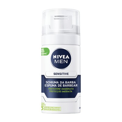 1 - NIVEA Men Sensitive Schiuma Da Barba Mini Shaving mousse 35 ml