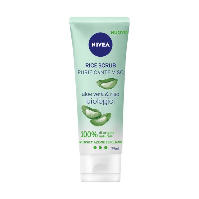 1 - NIVEA RICE SCRUB PURIFICANTE, 75 ml