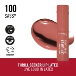 3 - Rimmel Lip Latex 100 Sassy
