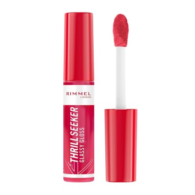 2 - Rimmel Thrill Seeker Glassy Gloss lip gloss 350 Pink to the Berry