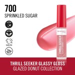 3 - Rimmel Thrill Seeker Glassy Gloss lip gloss 700 Sprinkled Sugar