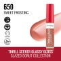 3 - Rimmel Thrill Seeker Glassy Gloss 650 Sweet Frosting