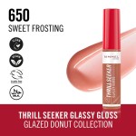 3 - Rimmel Thrill Seeker Glassy Gloss 650 Sweet Frosting