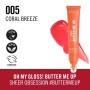 3 - Rimmel Oh My Gloss! Butter Me Up lip gloss 005 Coral Breeze