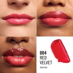 4 - Rimmel Oh My Gloss! Butter Me Up 004 Red Velvet