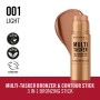 4 - Rimmel Multi Tasker Bronzing Stick 3 in 1 001 Light