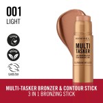 4 - Rimmel Multi Tasker Bronzing Stick 3 in 1 001 Light