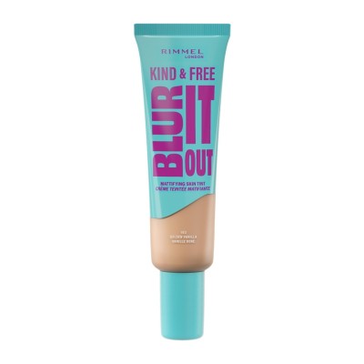 1 - Rimmel Blur It Out Fondotinta Opacizzante 163 Golden Vanilla