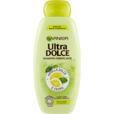 1 - Garnier Ultra Dolce Argilla Dolce & Cedro Women Non-professional Shampoo 400 ml