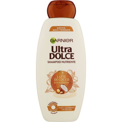 1 - Garnier Ultra Dolce Latte di Cocco & Macadamia Unisex Non-professional Shampoo 400 ml