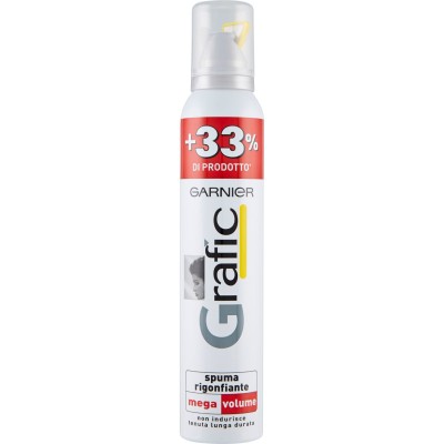 1 - Garnier Grafic Spuma Rigonfiante Mega Volume 200ml