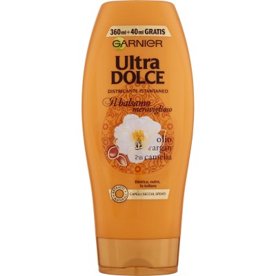1 - Garnier Ultra Dolce Olio di Argan e Camelia 400ml