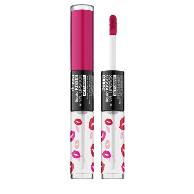 1 - deBBY Liquid Kisses Vinyl Lipstick 04 Electric Fuchsia Shine