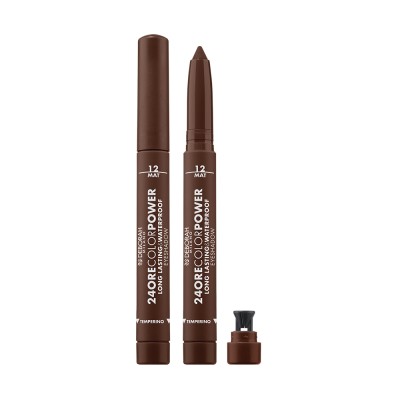 1 - Deborah Milano Ombretto 24ore Color Power 12 Brown